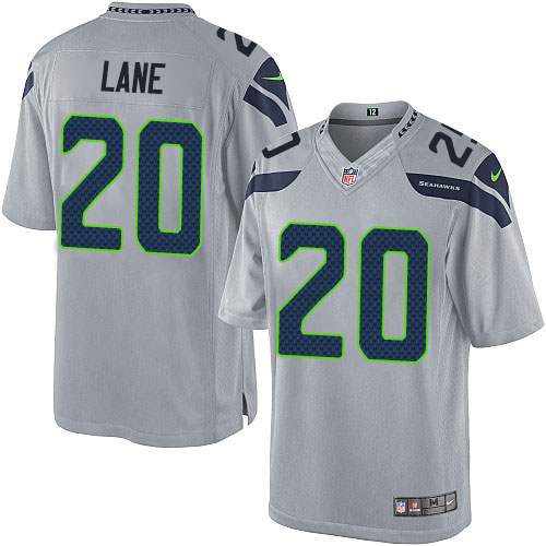 Youth Limited Jeremy Lane Nike Jersey Grey Alternate - #20 NFL Seattle Seahawks